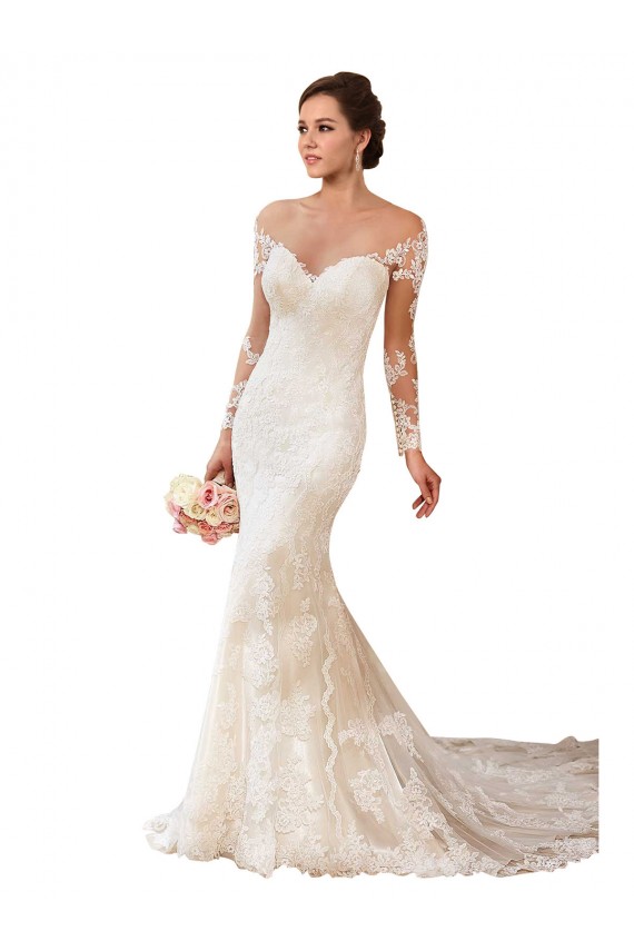 Meilleures Ivoire Sirène Dentelle Robes de mariée