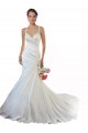 Meilleures Ivoire Sirène Satiné Plage Robes de mariée