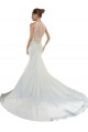Meilleures Ivoire Sirène Satiné Plage Robes de mariée