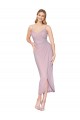 Meilleures Primevère Sirène Bretelles spaghetti Mousseline Courte Asymétrique Robes demoiselle d'honneur / Robes de bal / Robes de cocktail